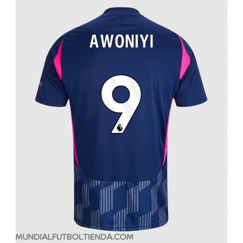 Camiseta Nottingham Forest Taiwo Awoniyi #9 Segunda Equipación Replica 2024-25 mangas cortas